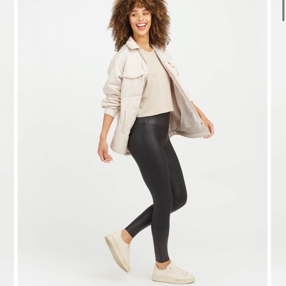 Spanx Faux Leather Leggings
